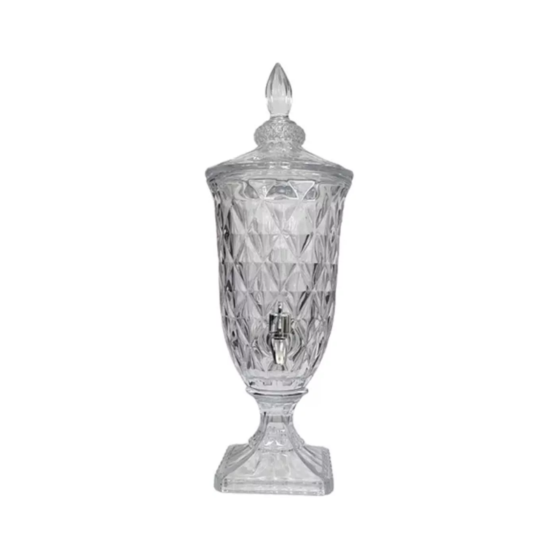 Suqueiras De Vidro Diamante 2 Litros Com Bico