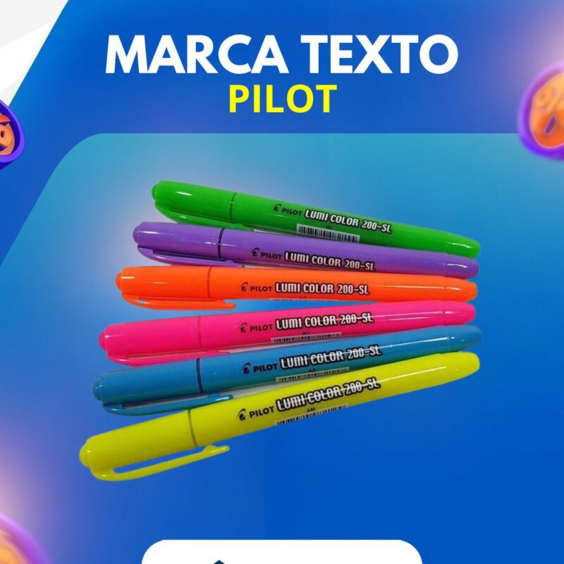 Marca texto Pilot Lumi Colors
